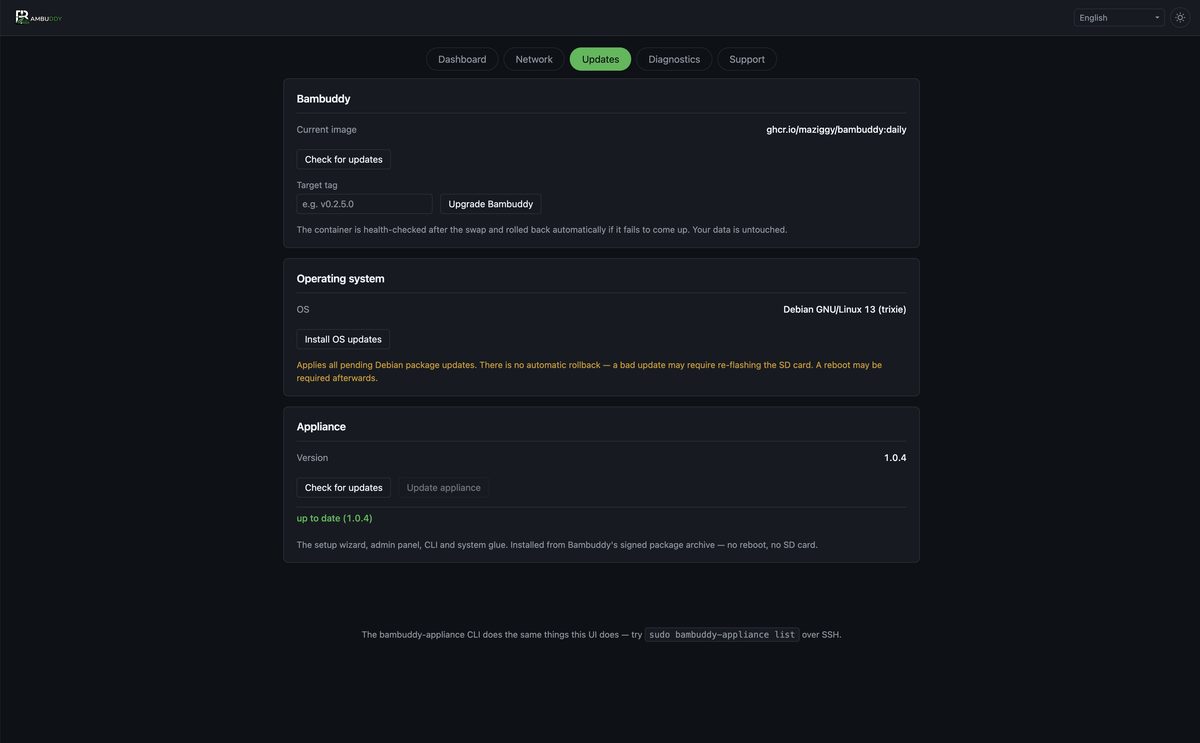 Updates