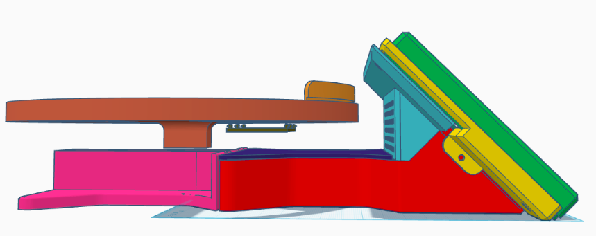 SpoolBuddy assembly — side profile